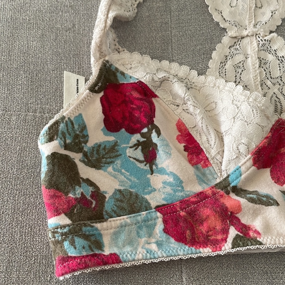 Free People lace floral bralette - Picture 2 of 5